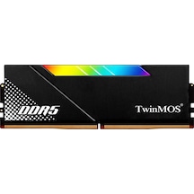 16 Gb Ddr5 6000mhz Cl36 Rgb Siyah Voltx Twınmos Soğutuculu Dt Tmd516gb6000urgb36b