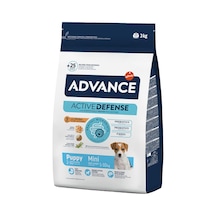 Advance Puppy Protect Mini Tavuklu Ve Pirinçli Mini Irk Yavru Köpek Maması 3kg