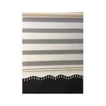 Pliseli Zebra Stor Perde Beyaz - 97251550 Beyaz