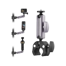 Coverzone Kamera Bisiklet Ve Motosiklet Gidon Montaj, Alüminyum Alaşımlı Kelepçe, 360 , Insta360 İle Uyumlu X5 X4 Diğer