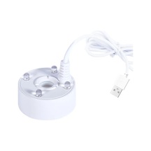 Snapbuy5v Usb Led Sis Yapıcı Makinesi Renkli Işıklı Ev Dekorasyon Su Döngüsü Black