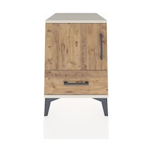 Kronos Komodin 2 Raflı Tek Çekmeceli Tek Kapaklı 44x59x64 Aytaşı-çam Aytası