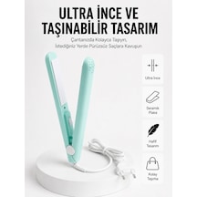 Seyahat Tipi Taşınabilir Saç Düzleştirici Saç Şekillendirici Yüksek Isı Ayarlı - 8912733114133