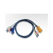 USB KVM (Keyboard/Video Monitor/Mouse) Switch İçin Kablo, 1.80 m