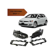 Volkswagen Golf 7 Sis Farı Lambası Çerçeveli Set Oem