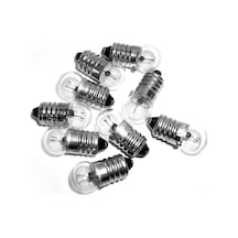Pm-4817 Mini Fener Cam Ampul 2.5v Vidalı E10 Duy 50 Li Paket Belirtilmemis