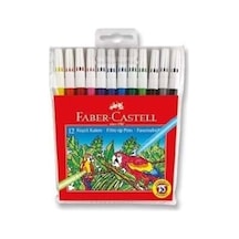 Faber Keçeli Kalem 12 Renk Poşet Ambalaj 5067155130