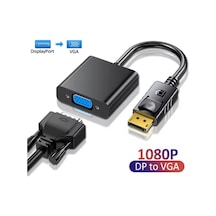 Displayport Dp Vga Adaptör Kablosu Erkek Dp Erkek Vga Dönüştürücü