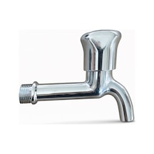 Alfa Model Kısa Tip Musluk 1/2" Pirinç İç Mekanizma Krom Kaplama