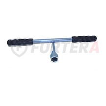 Bijon Anahtarı Kolu T Tipi Tekli 17 Mm Doğan Kartal Şahin R12 R9 R19 Clio Kango Megane