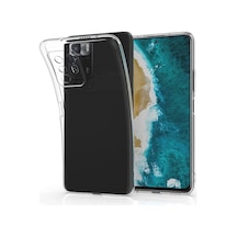 Poco X3 Gt Kılıf Lüx Şeffaf Silikon İtdark36685