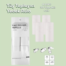 Porsima 3108 Kedi Köpek Tüy Toplayıcı Yedek Rulo 4 Adet