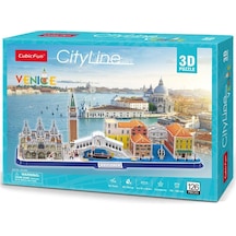 MC269H Cubic Fun, City Line - Venedik - İtalya , 3 Boyutlu Puzzl