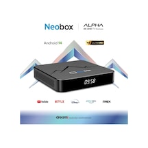 Dreamstar Neobox Alpha 4k Uhd Tv Box 2 Gb Ram 16 Gb Hafıza Android 14 Dört Çekirdekli Işlemci