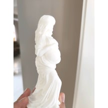 Hamile Kadın Figürü Hediyelik Dekoratif Obje Figür 15 Cm