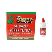 Brons BR-408 Su Bazlı Beyaz Tutkal 100 gr 12'li