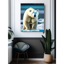 Kuzey Kutup Ayısı Iskandinav Tarzı Poster