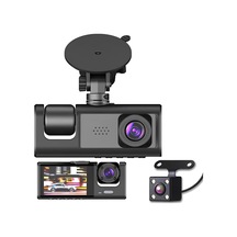 Hasuba 3 Kameralı Araç İçi Kamera 1296p Superhd - 170 Ön, 120 Kabin İçi Ve Arka Geri Vites Kamerası, Wifi Bağlantılı Mobil Uygulama Desteği, Gece Görüşlü, Döngüsel Kayıt Ve G-sensörlü 362