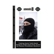 Armoris Trekking Giysisi Taktik Başlık Rüzgarlık Single Sword Army Termal Kar Maskesi Erkek&kadın Balaklava Çok Renkli