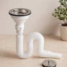 Körüklü Filtreli Sifon Çöpmak Kafalı 60 Mm