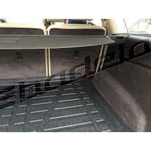Audi Q7 Bagaj Koruyucu Havuzlu Paspas Kaucuk Kokusuz 3d
