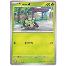 Spinarak 4 Pokemon Twilight Masquerade Pokemon Oyun Kartı