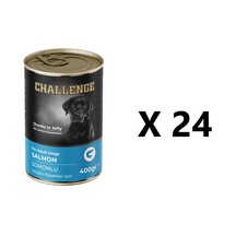 Challenge Somonlu Köpek Konservesi 400 G X 24 Adet