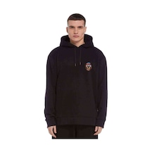 Ayı 3D Gözlük 3 Boyutlu Gözlük Baskılı Siyah Erkek Sweatshirt (531012205)