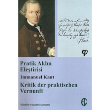 Pratik Aklın Eleştirisi - Immanuel Kant - Türkiye Felsefe Kurumu