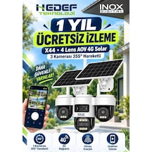 Inox-x44 4g Ttelekom Hat Hediyeli Solar Esim 6 Motor 3pt
