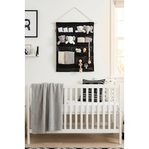 Duvar Kapı Askılık Organizer Well Siyah Çok Renkli