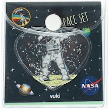 Vuki 13x19 90 Yp. Astronot Simli Sulu Küp Bloknot  VK-0111-05