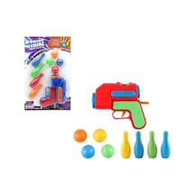 Top Atan Oyuncak Tabanca Strike Gun Bowling