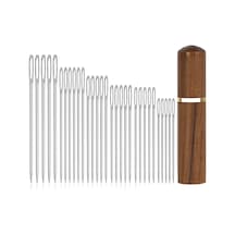 Suntek 30x Büyük Göz Keskin El Dikiş Pimleri Dıy El Sanatları Saklama Kutusu Ile Yapımı