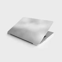 Laptop Sticker Notebook Pc Kaplama Etiketi Gümüş Doku 1