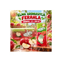 Elma Aromalı İçecek 200 Ml X27 Adet