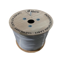 Ttec Kbl-cat6-23cca/ın500g 500mt U/utp Cat6 Network Pvc Kablo Grı Cca 0.55mm-218142