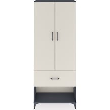 Arges Dolap 2 Raflı Tek Çekmeceli Tek Askılı 88x30x221 Antrasit-aytaşı Antrasit Arges Dolap 2 Raflı Tek Çekmeceli Tek Askılı 88x30x221 Antrasit-aytaşı Antrasit