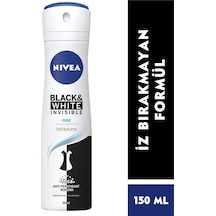 Nivea İnvisible Black & White Pure Kadın Sprey Deodorant 150 ML