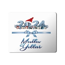 2024 Mutlu Yıllar Yılbaşı Şapkası Mousepad Mouse Pad