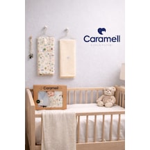 My Baby Kumsal 80x90 Cm 1 Adet Penye 1 Adet Muslin Battaniye 1 Adet Emzik Askısı 3lü Set Kutulu 2208 Krem 2205 Krem 2205