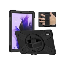 Samsung Galaxy Uyumlu Tab S7 Fe T733 Kılıf Defender Tablet Tank Koruma Standlı Df33 Nano Kalem