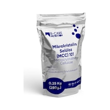 B-care Nutrition Mikrokristalin Selüloz Mcc 101 Microcrystalline Cellulose Toz Hammadde 0,25 Kg 250g.