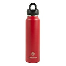 Revomax Paslanmaz Çelik Vakumlu Matara Kırmızı 950 Ml Renkli