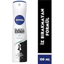Nivea İnvisible Black&White Fresh Kadın Sprey Deodorant 150 ML
