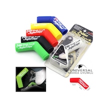 Motosiklet Vites Çorabı/ayakkabı Koruma Pedi Rubber Turuncu Renk