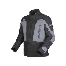 Modeka Hydron Waterproof Ceket Koyu Gri - Siyah