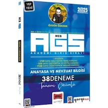 Yargı Yayınları 2025 Meb Ags Anayasa Ve Mevzuat Bilgisi Tamamı Çözümlü 38 Deneme