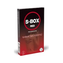 S-Box Kabartma Yüzeyli Prezervatif 12'li