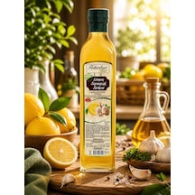Hekimhan Bitkisel Limon Sarımsak Sirkesi Cam 500 ML